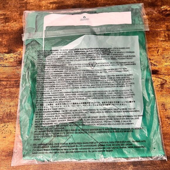 The Drop Women's Ultramarine Green Sarong Wrap Skirt by @sruthijayadevan XS. NWT - Picture 9 of 9